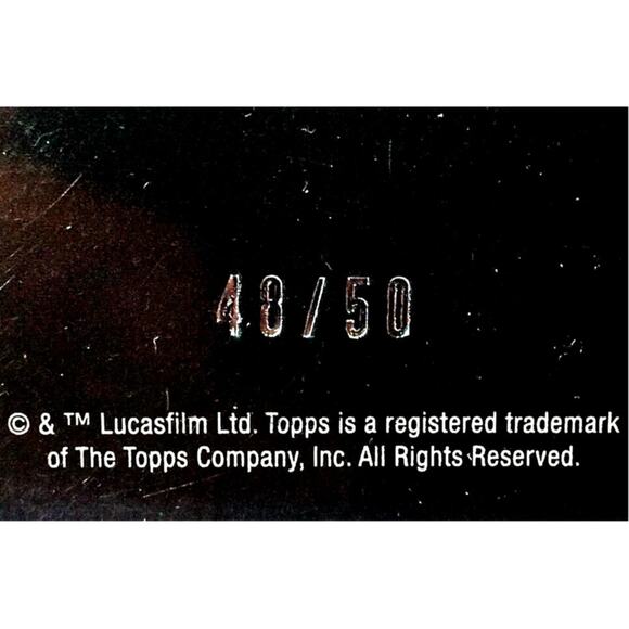 Topps Star Wars Masterwork #70 JAR JAR BINKS Purple Parallel 48/50, See Pics! - Picture 3 of 3